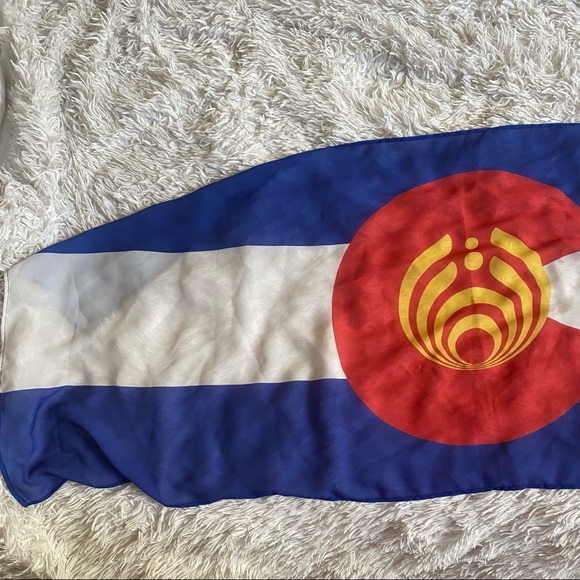 Sheer scarf or flag CO BASSDROP - Picture 4 of 6